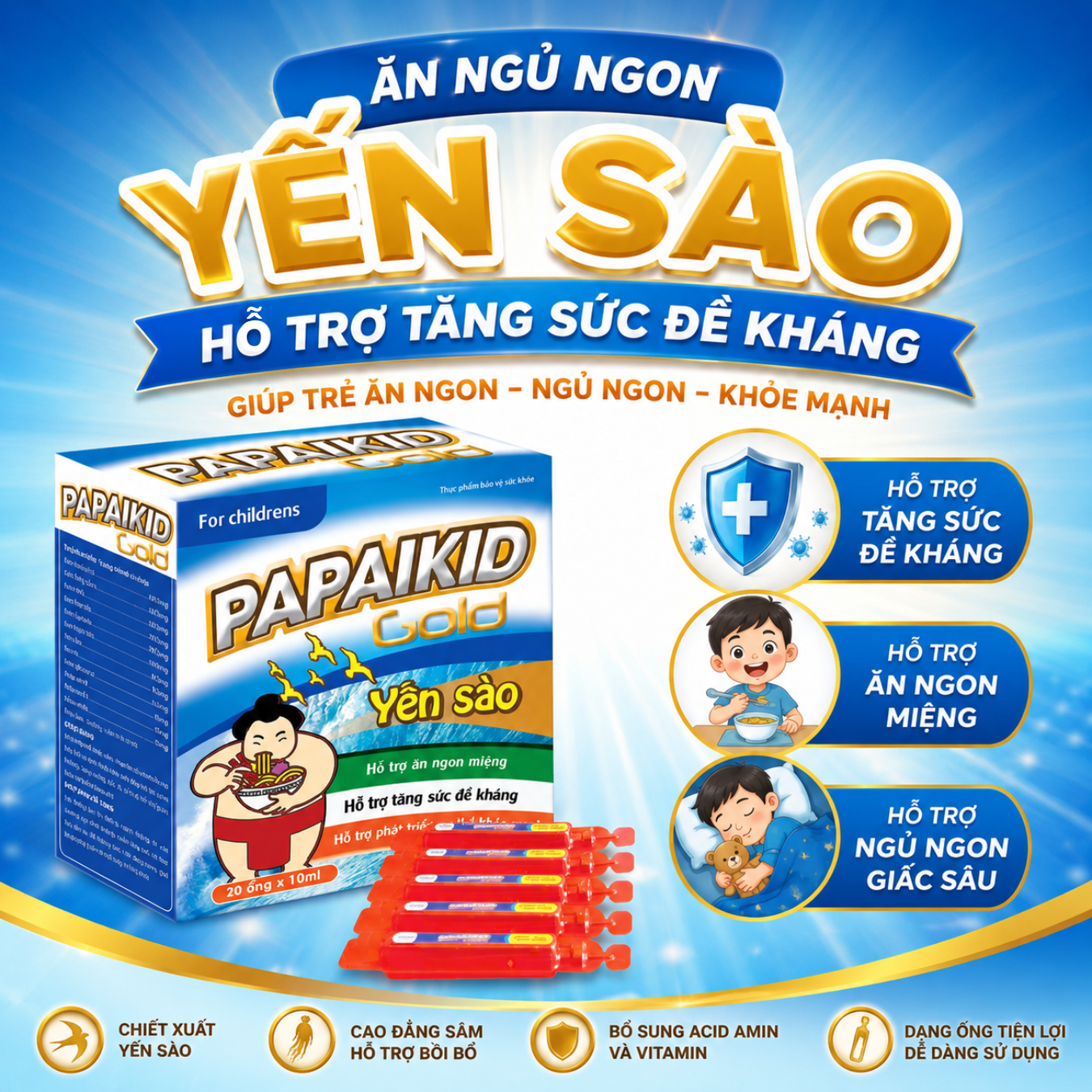 Ăn Ngon Yến Sào PapaiKids